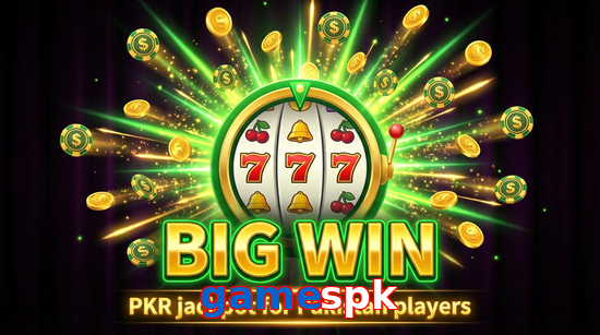 Big win animation on Gamespk slot game